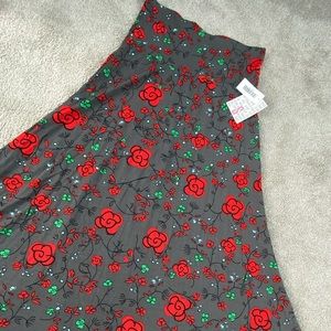 Floral Pop print Maxi skirt